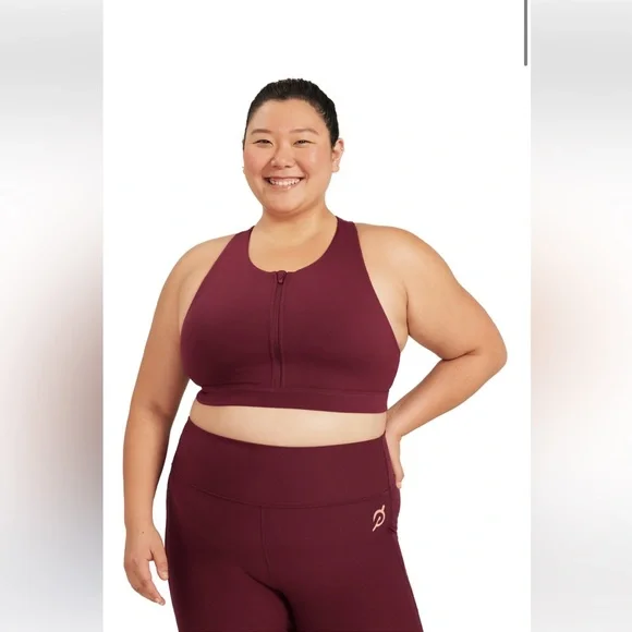 Peloton Cadent High Neck Zip Bra - Picture 5 of 13